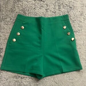 Green Women's Shorts